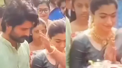 Rashmika Vijay Video: विजय देवरकोंडा के गांव में नई बहू रश्मिका मंधाना का हुआ भव्य स्वागत, देखें Rashmika Vijay Video: विजय देवरकोंडा के गांव में नई बहू रश्मिका मंधाना का हुआ भव्य स्वागत, देखें
