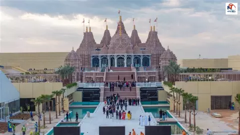 अबू धाबी के हिंदू मंदिर पर मंडराया मिसाइल अटैक का खतरा! 9 मार्च तक बंद हुए दरवाजे अबू धाबी के हिंदू मंदिर पर मंडराया मिसाइल अटैक का खतरा! 9 मार्च तक बंद हुए दरवाजे