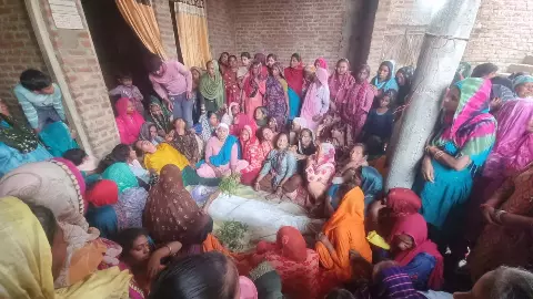 Minor dispute in Moradabad, woman killed by stone throwing Minor dispute in Moradabad, woman killed by stone throwing