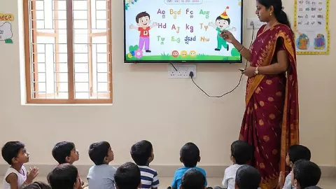 Smart TVs Transform Anganwadi Education in Uttar Pradesh Smart TVs Transform Anganwadi Education in Uttar Pradesh