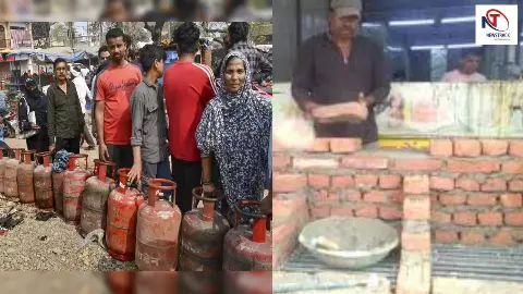 कहीं लंबी कतारें, तो कहीं ईंटों का चूल्हा... भारत में LPG का महा-संकट! 4 वीडियो में देखें असली हाल