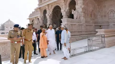Yogi Adityanath Ayodhya visit Yogi Adityanath Ayodhya visit