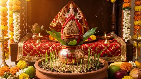 चैत्र नवरात्रि 2026: घटस्थापना से पहले घर लाएं ये 5 शुभ चीजें, मां दुर्गा बरसाएंगी सुख-समृद्धि चैत्र नवरात्रि 2026: घटस्थापना से पहले घर लाएं ये 5 शुभ चीजें, मां दुर्गा बरसाएंगी सुख-समृद्धि