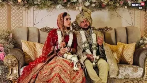 वंशिका चड्ढा के साथ शादी के बंधन में बंधे कुलदीप यादव, मसूरी में लिए सात फेरे