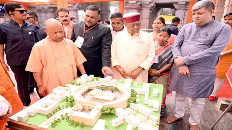नवरात्रि की तैयारी और आस्था का संगम! CM योगी ने विंध्य कॉरिडोर में लिया व्यवस्थाओं का जायजा