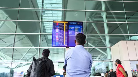 Delhi Airport weather alert