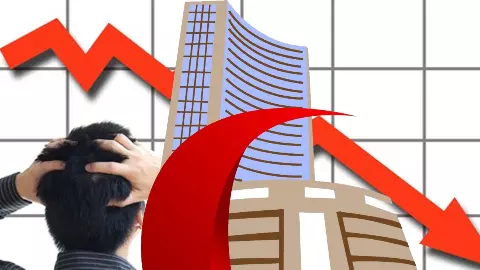 शेयर बाजार में ब्लडबाथ, सेंसेक्स 1,836 अंक धड़ाम, चंद घंटों में स्वाहा हुए 13.65 लाख करोड़ रुपए