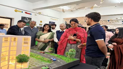 AI के संग छात्रों की रचनात्मक उड़ान, एनीमेशन प्रदर्शनी शुरू