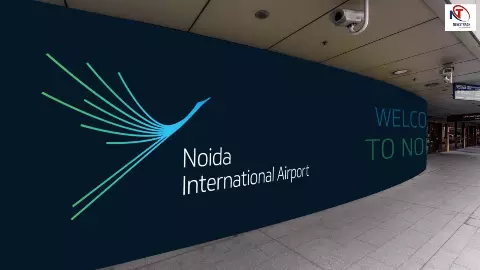 Noida International Airport Adopts Sarus Crane Logo