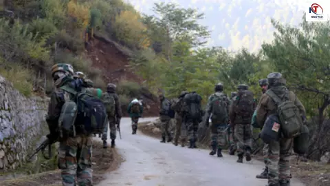 J&K: गांदरबल में सेना और पुलिस के संयुक्त ऑपरेशन में एक आतंकी ढेर, तलाशी अभियान जारी J&K: गांदरबल में सेना और पुलिस के संयुक्त ऑपरेशन में एक आतंकी ढेर, तलाशी अभियान जारी