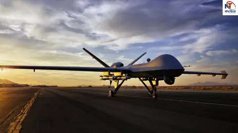 Pakistan Firing Indian Drone