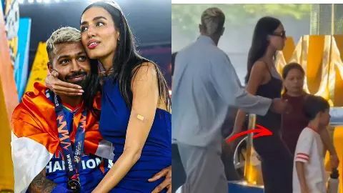 Hardik Pandya ने अपनी गर्लफ्रेंड के लिए बेटे अगस्त्य को दिया धक्का वीडियो देख भड़के लोग, देखें Hardik Pandya ने अपनी गर्लफ्रेंड के लिए बेटे अगस्त्य को दिया धक्का वीडियो देख भड़के लोग, देखें