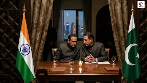 भारत-पाक सीक्रेट मीटिंग! दोहा के बंद कमरों में क्या पका? दुनिया को खबर नहीं और हो गया बड़ा खेल! भारत-पाक सीक्रेट मीटिंग! दोहा के बंद कमरों में क्या पका? दुनिया को खबर नहीं और हो गया बड़ा खेल!