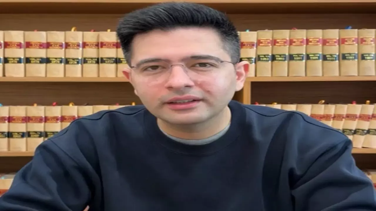Raghav Chadha|AAP Internal Conflict|Punjab Issues in Parliament | आम ...