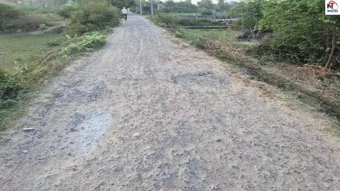 Lucknow Ashram Road Bad Condition