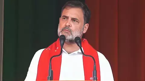 रैली के दौरान हिमंत बिस्वा सरमा पर जमकर बरसे राहुल गांधी, देश का सबसे भ्रष्ट सीएम बताया