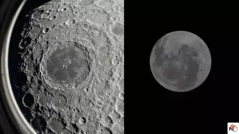 Orientale Basin Moon NASA Artemis II first human view