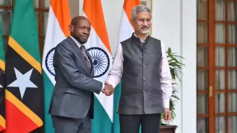 S Jaishankar-Denzil L Meeting