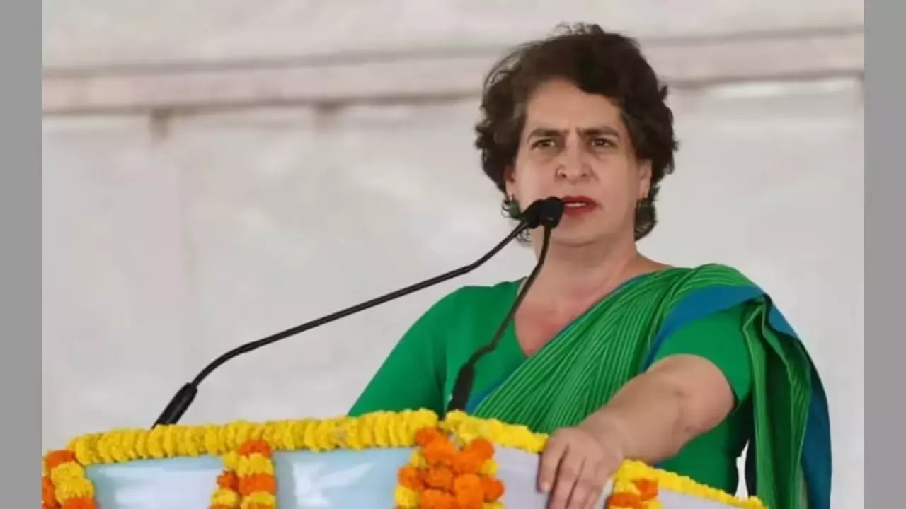 Priyanka Gandhi Statement Priyanka Gandhi Statement