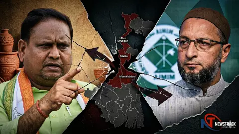 पश्चिम बंगाल में हुमायूँ कबीर–असदुद्दीन ओवैसी समीकरण का टूटना: वोट-बिखराव, सूक्ष्म प्रभाव और 15–25 सीटों पर निर्णायक असर पश्चिम बंगाल में हुमायूँ कबीर–असदुद्दीन ओवैसी समीकरण का टूटना: वोट-बिखराव, सूक्ष्म प्रभाव और 15–25 सीटों पर निर्णायक असर