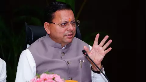 CM Pushkar Singh Dhami CM Pushkar Singh Dhami