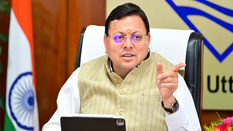 CM Pushkar Singh Dhami