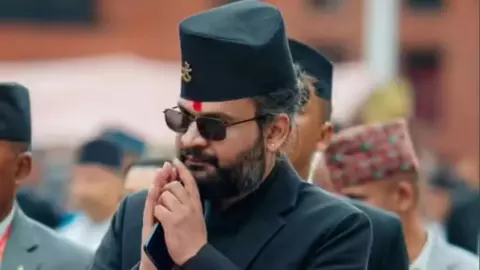 Balendra Shah Action