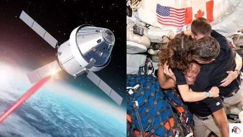 nasa artemis 2 orion re entry nasa survived 13 minute of extreme heat and blackout