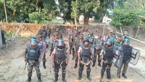 Tripura State Rifles Deployment