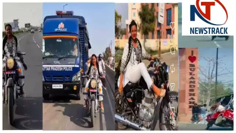 Bulandshahr News: बुलंदशहर: हाईवे पर पुलिस बुलेट और ई-रिक्शा का स्टंट वीडियो वायरल, कार्रवाई तय