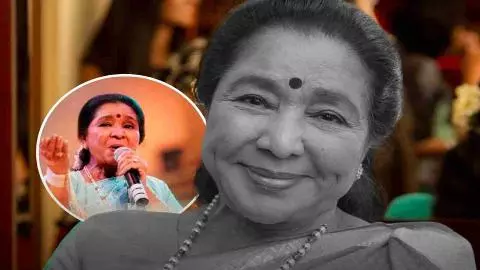 Asha Bhosle Last Rites Asha Bhosle Last Rites
