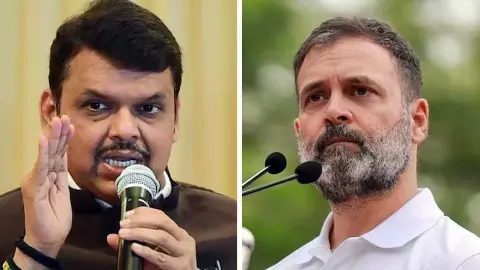 कांग्रेस में राहुल गांधी को हटाने की तैयारी! फडणवीस का सनसनीखेज दावा, महाराष्ट्र से दिल्ली तक बड़ी सियासी हलचल कांग्रेस में राहुल गांधी को हटाने की तैयारी! फडणवीस का सनसनीखेज दावा, महाराष्ट्र से दिल्ली तक बड़ी सियासी हलचल