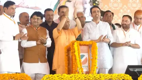 CM Yogi Adityanath in Muzaffarnagar News