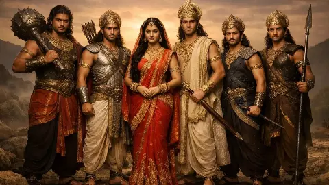 Draupadi Five Husbands Meaning