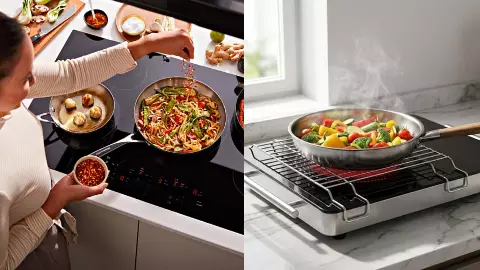 induction cooktop vs infrared cooktop comparison feature electricity cost