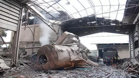 Boiler Explodes