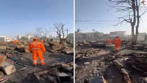 Lucknow Vikasnagar Fire