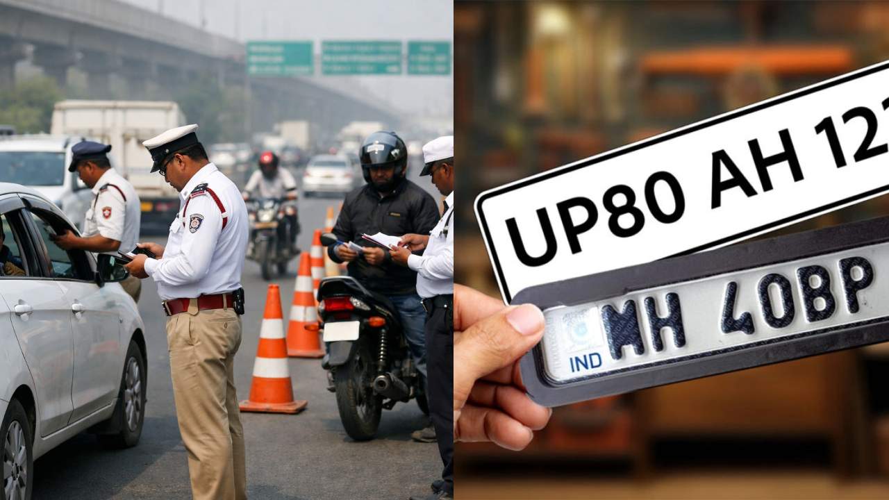 HSRP Rule 2026 India | No HSRP? Big Trouble Ahead! Strict Rules from ...
