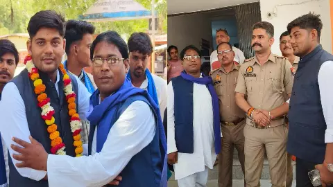 Bhim Army Sanjay Singh Rana becomes district president, meets relatives of crime victims