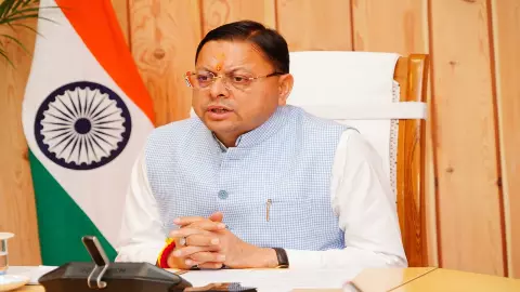 CM Pushkar Singh Dhami