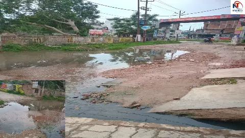 Gomtinagar Khargapur Road Condition