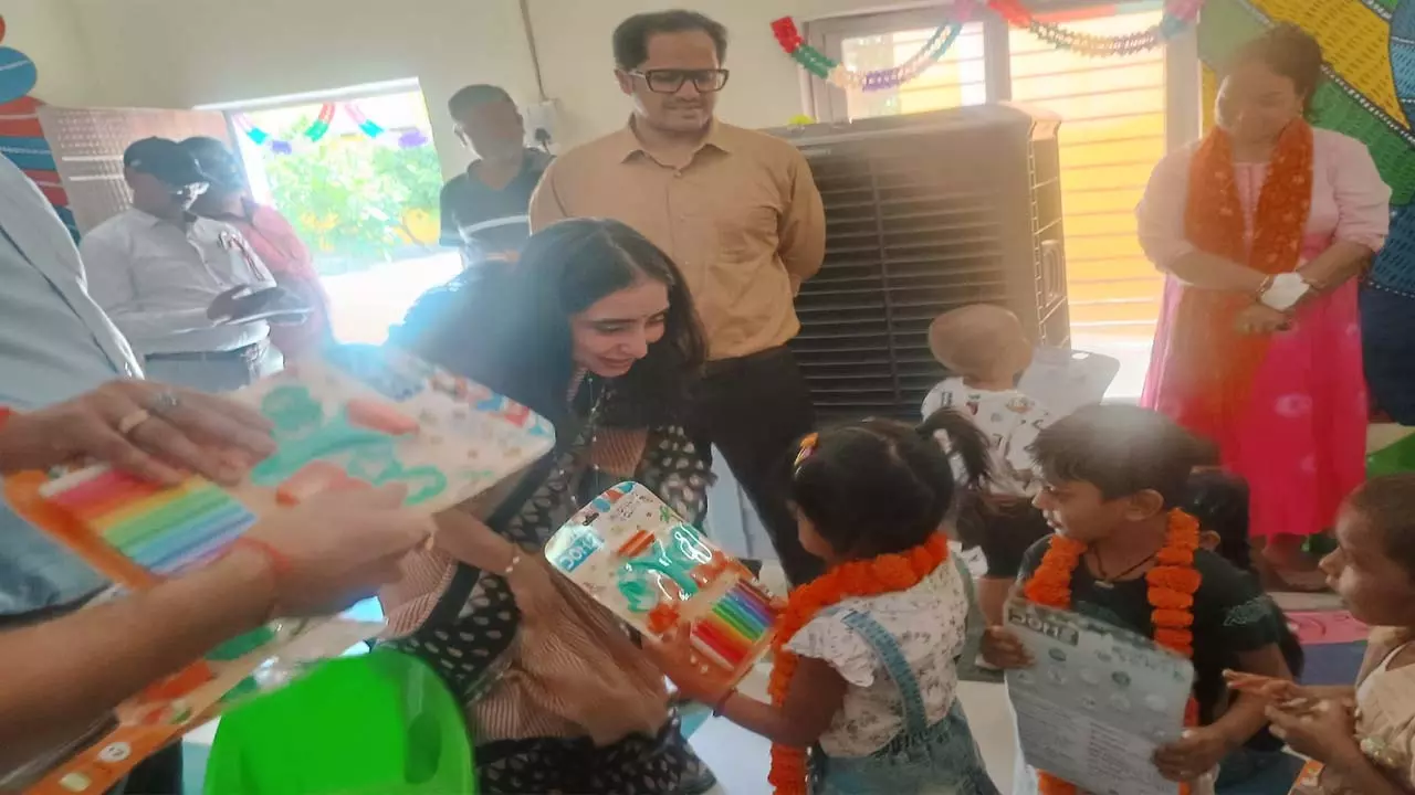 Anganwadi Unnayan Center launched in Chitrakoot, emphasis on childrens development Anganwadi Unnayan Center launched in Chitrakoot, emphasis on childrens development