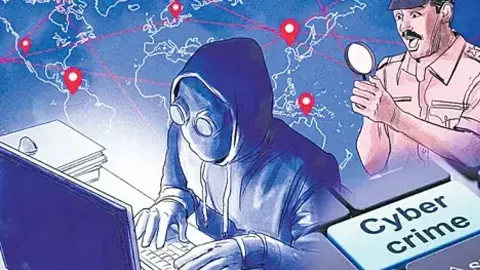 police awareness campaign on cyber crime in Kushinagar Tej