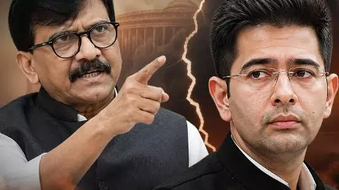 Sanjay Raut on Raghav Chadha Sanjay Raut on Raghav Chadha