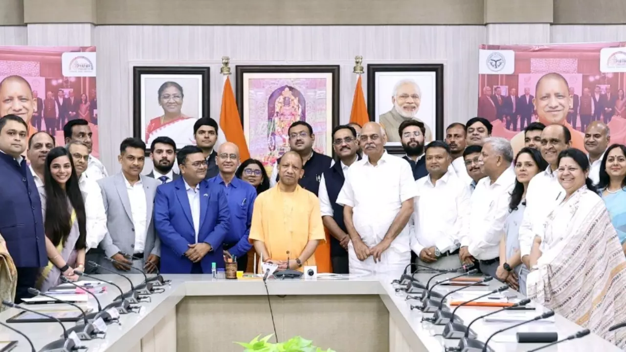 CM Yogi Adityanath Grants Letter of Comfort to 17 Pharma Companies ...