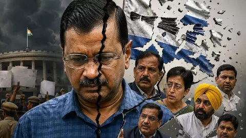 Arvind Kejriwal & AAP Crisis Arvind Kejriwal & AAP Crisis