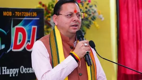 Pushkar Singh Dhami statement Pushkar Singh Dhami statement