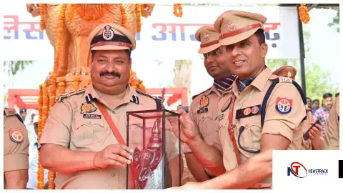 Azamgarh News : पुलिस लाइन पर 594 महिला रिक्रूट आरक्षियों की भव्य दीक्षांत परेड