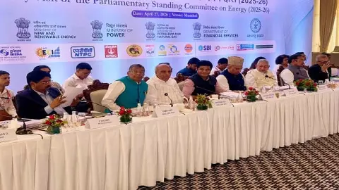 MP Jagdambika Pal attends important meeting on renewable energy and financing in Mumbai