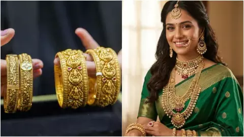 one gram gold jewellery vs real gold wedding trend india